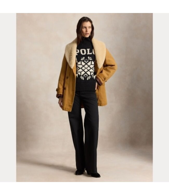 PREBOOK | Ralph Lauren North America Pull col roulé en laine intarsia