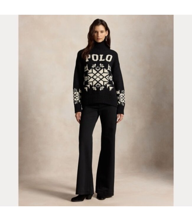 PREBOOK | Ralph Lauren North America Intarsia Wool Turtleneck Sweater