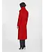 SENTALER Baby Alpaca Long Funnel Collar Wrap Coat