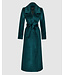 SENTALER Suri Alpaca Maxi Notched Collar Wrap Coat