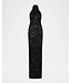 Rebecca Vallence Beau Sequined Halterneck Gown