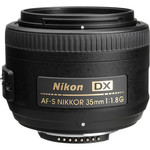 Nikon Nikon AF-S DX NIKKOR 35mm f/1.8G Lens