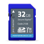 ProMaster SDHC 32GB Performance 2.0
