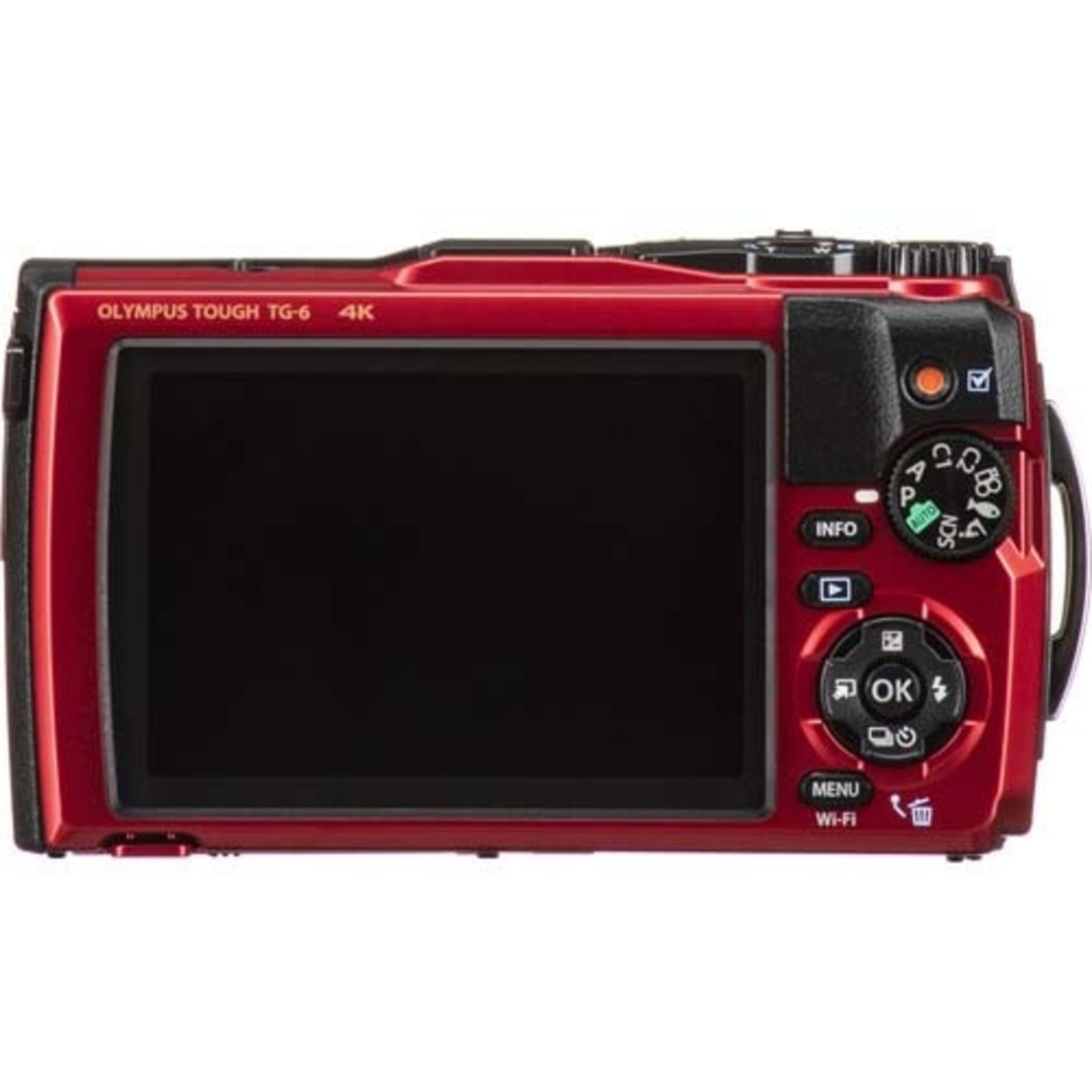 Olympus TG-6 DIGITAL CAMERA RED - Stewarts Photo