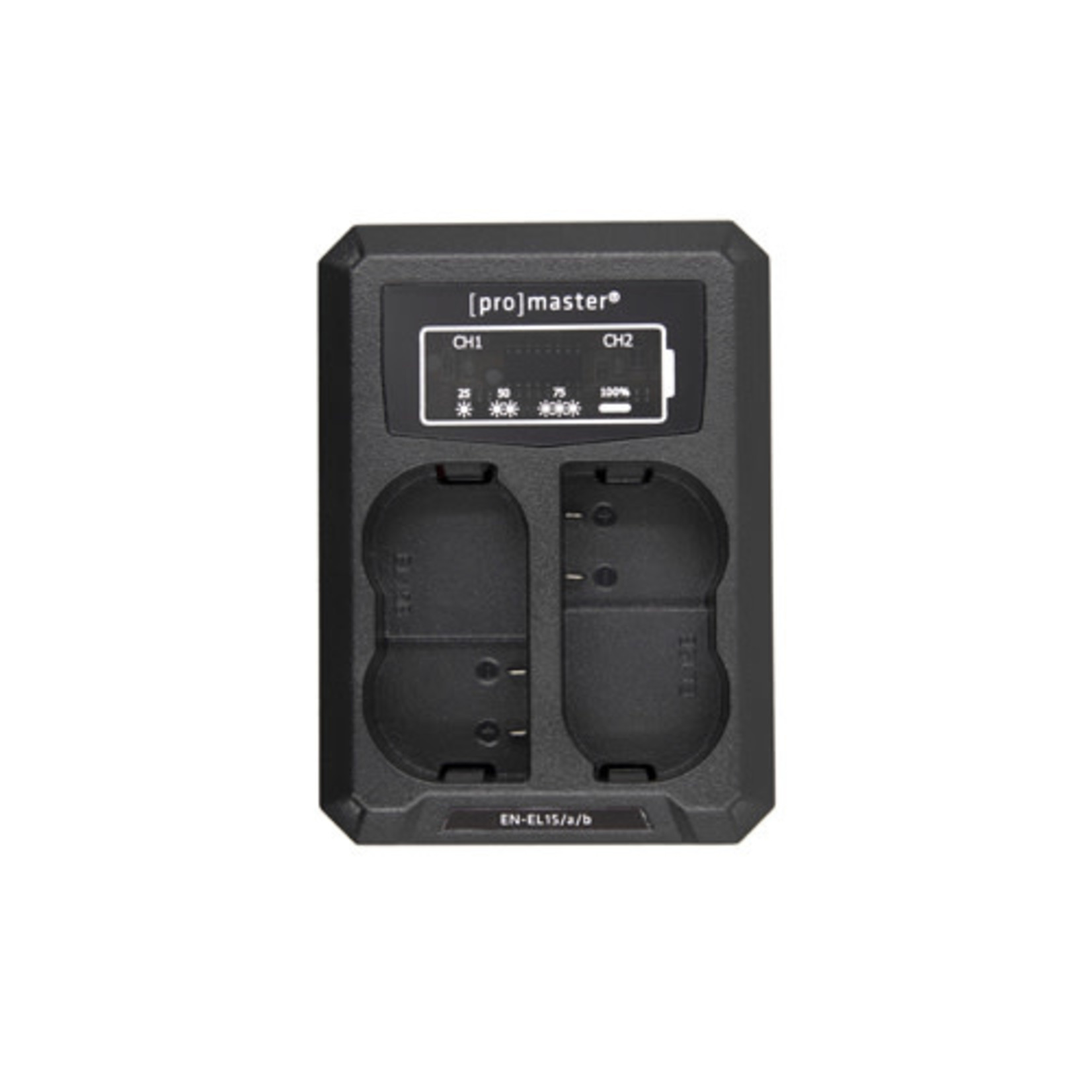 ProMaster ProMaster Dually Charger - USB for all Nikon EN-EL15 batteries