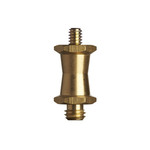 ProMaster Short Brass Stud 1/4-20 male to 3/8 male
