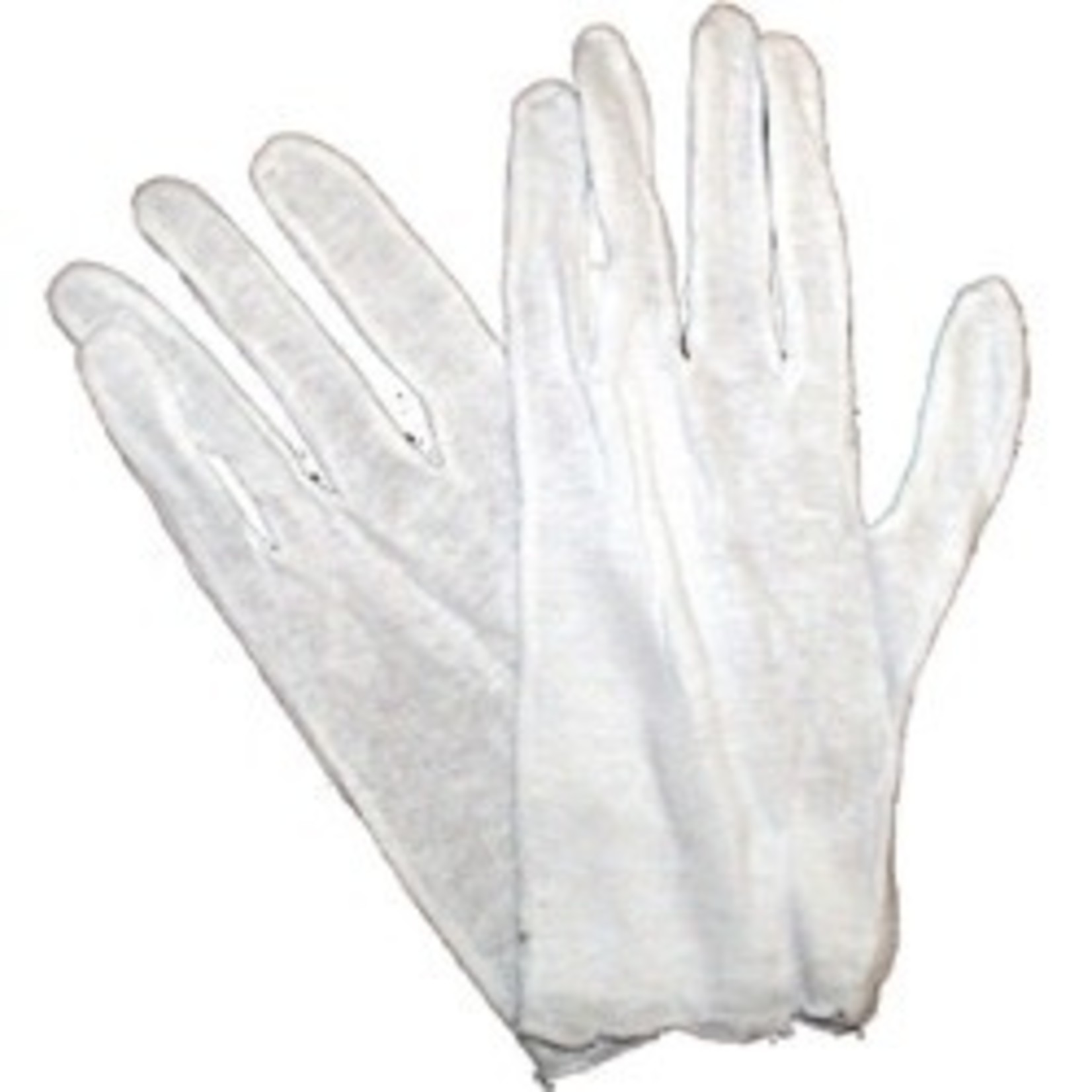 ProMaster Cotton Gloves - Large (Pack of 12) - Large - Pack of 12