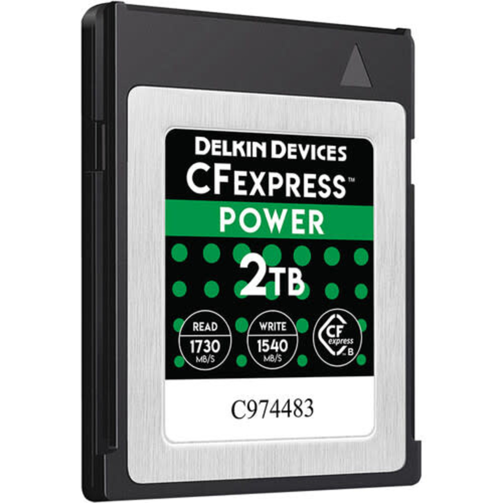 Delkin 2TB POWER CFexpress Type B Memory Card