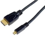 ProMaster HDMI Cable A male - micro D male 6' black