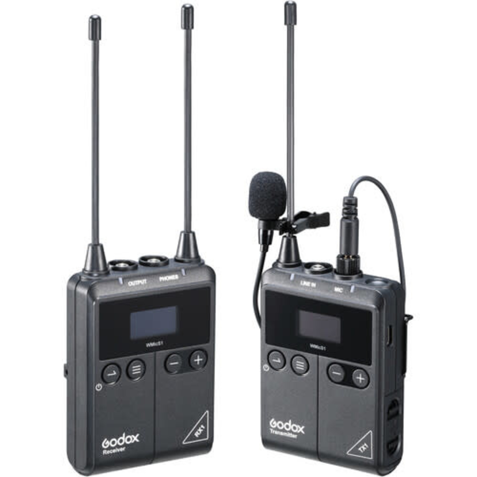 Godox Godox WmicS1 UHF Wireless Microphone System Kit 1