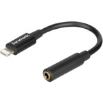 Saramonic Saramonic SR-C2002 3.5mm TRRS Female to Lightning Adapter Cable for Audio to/from iPhone (3")