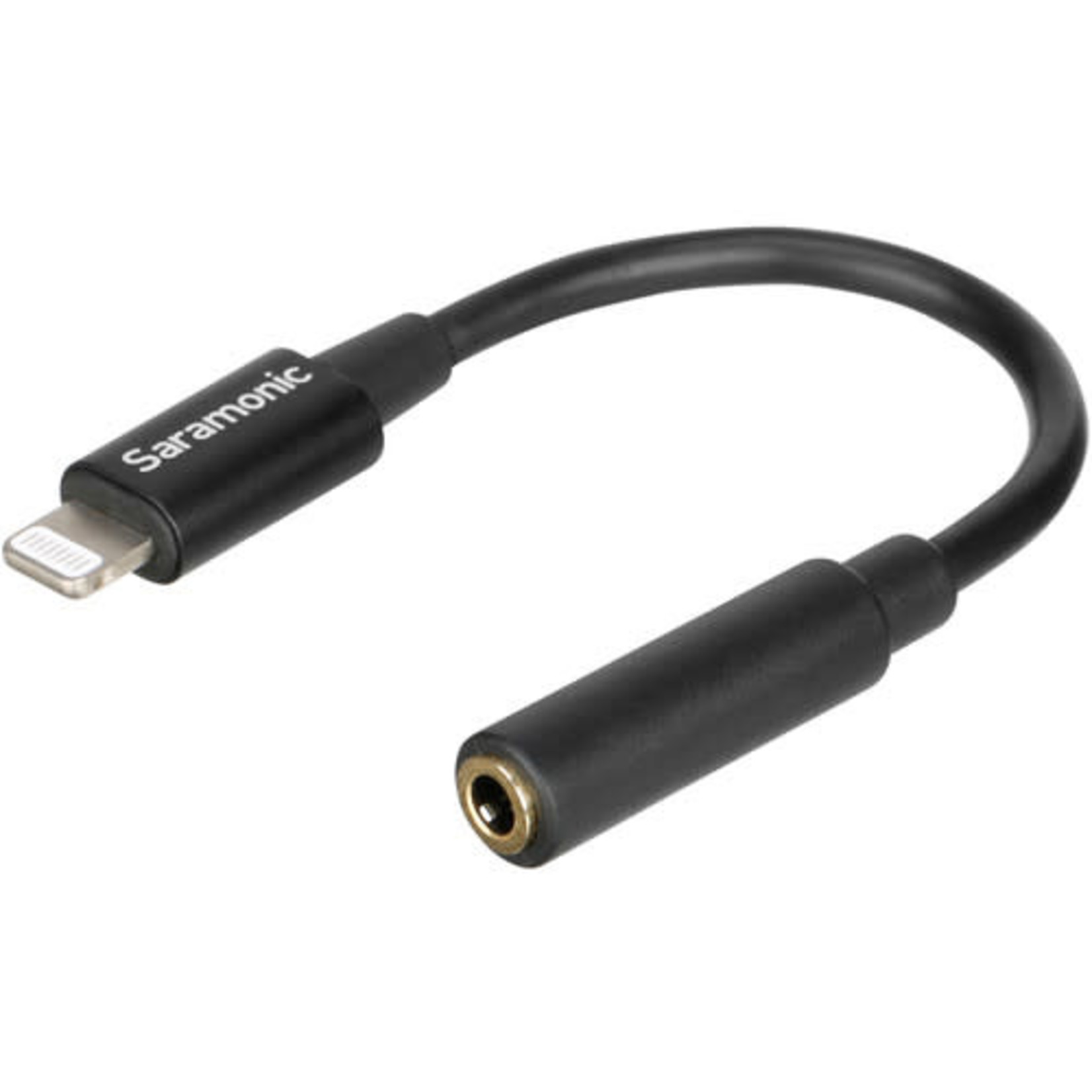 Saramonic Saramonic SR-C2002 3.5mm TRRS Female to Lightning Adapter Cable for Audio to/from iPhone (3")