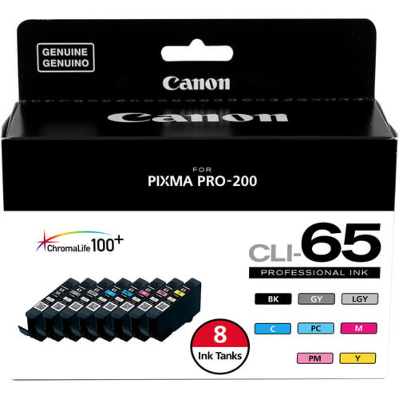 Canon Canon CLI-65 Eight Color Ink Tank Value Pack