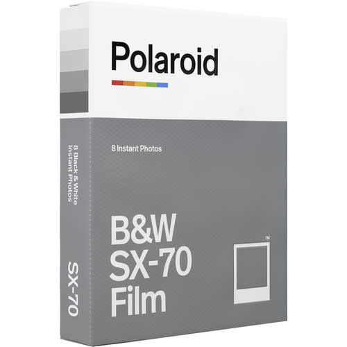 Polaroid Black & White SX-70 Instant Film (8 Exposures Polaroid Black & White SX-70 Instant Film (8 Exposures