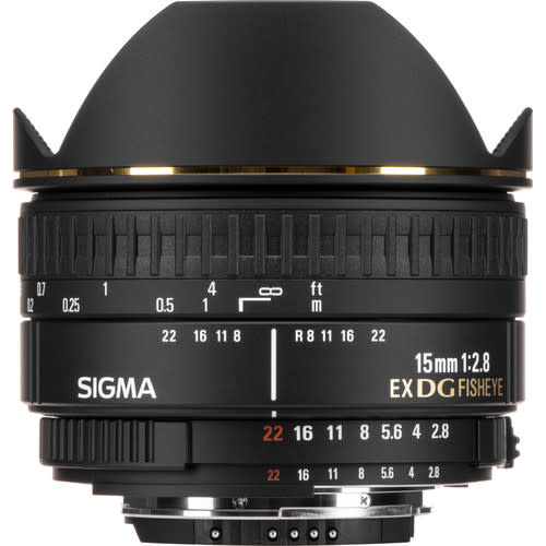 シグマ 15mm F2.8 EX DG DIAGONAL FISHEYE ニコン - カメラ