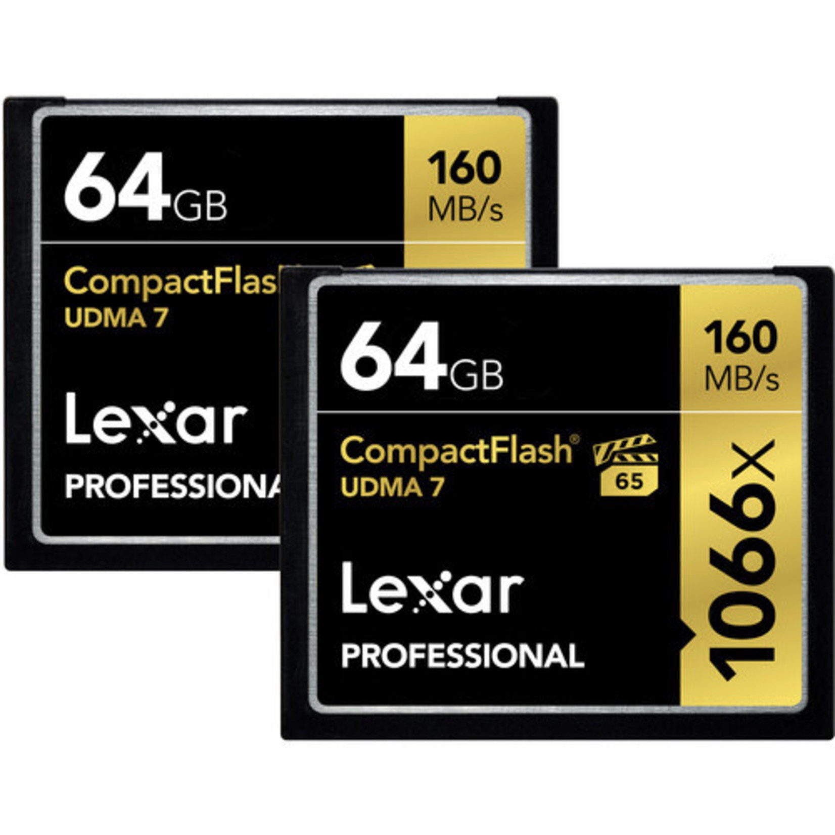 Lexar Lexar 1066x Compact Flash CF Memory Cards