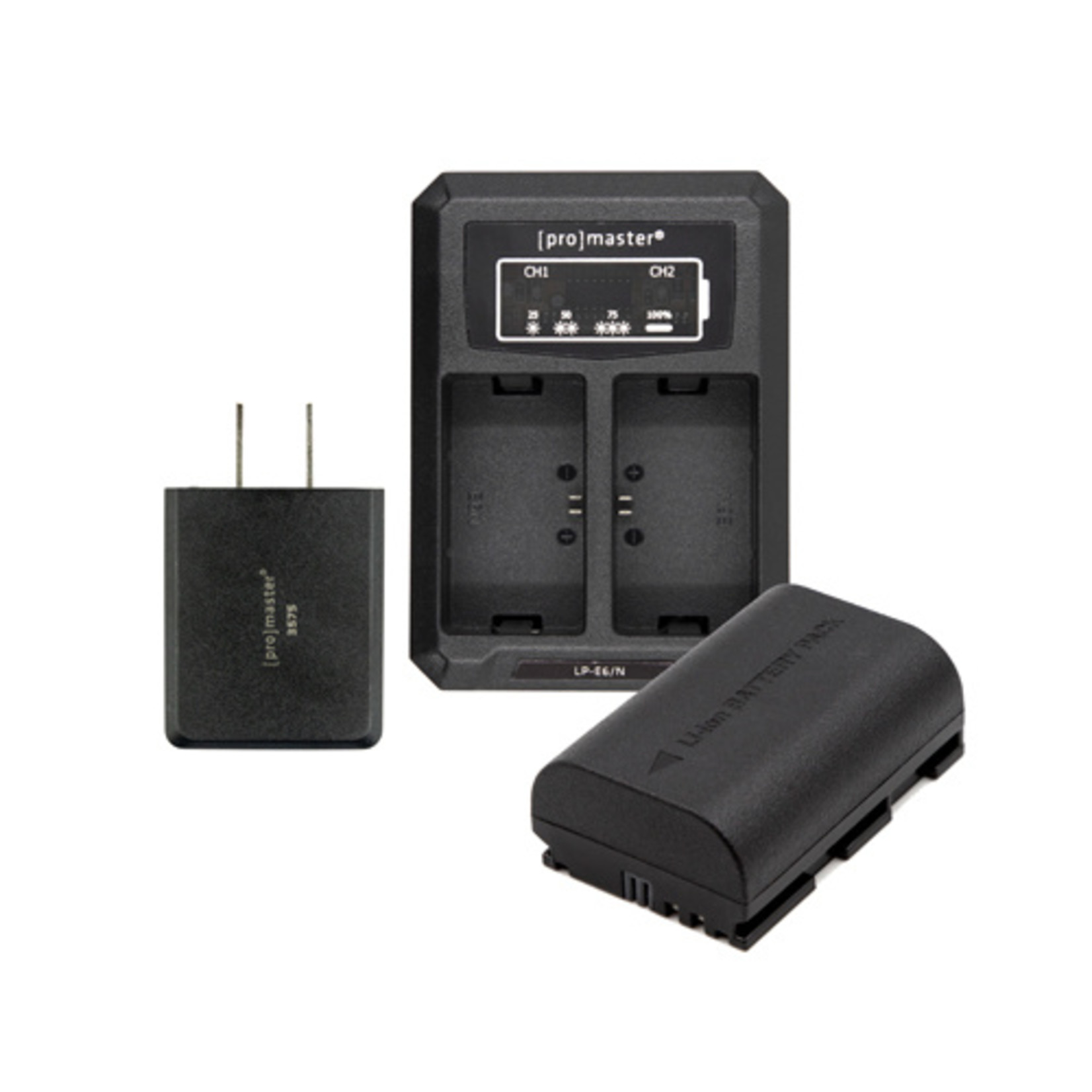 ProMaster ProMaster Battery and Dual Charger for Canon LP-E6NH