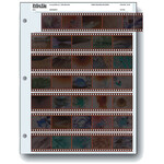 PrintFile Print File 35mm Archival Storage Pages for Negatives (25 Pack)