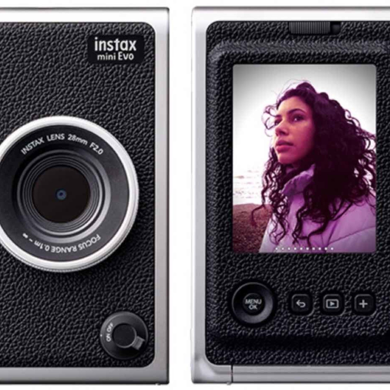 instax mini Evo Instant Digital Camera, Black