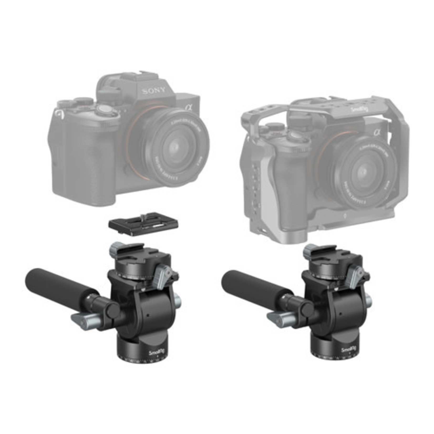 SmallRig SmallRig Lightweight Fluid Video Head