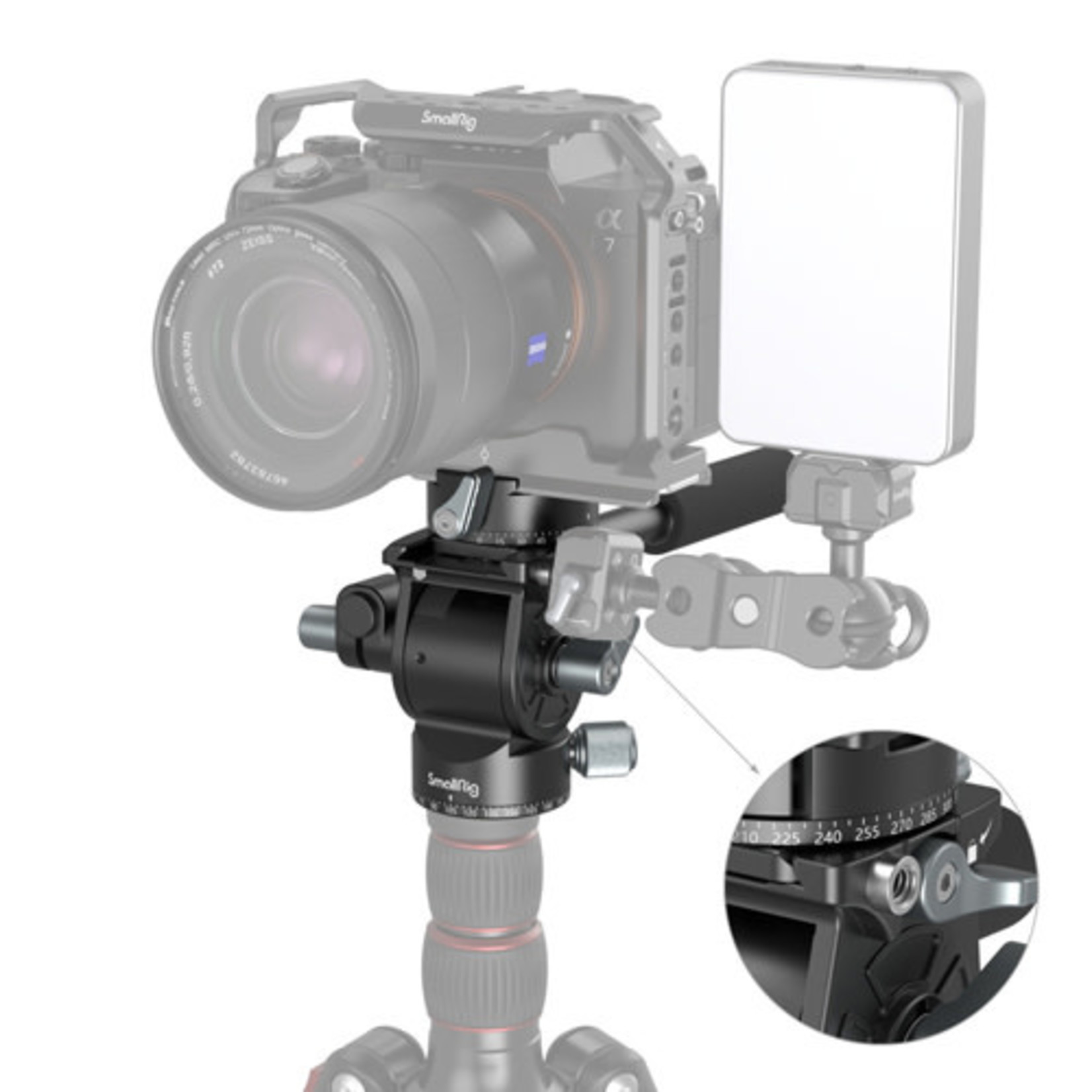 SmallRig SmallRig Lightweight Fluid Video Head