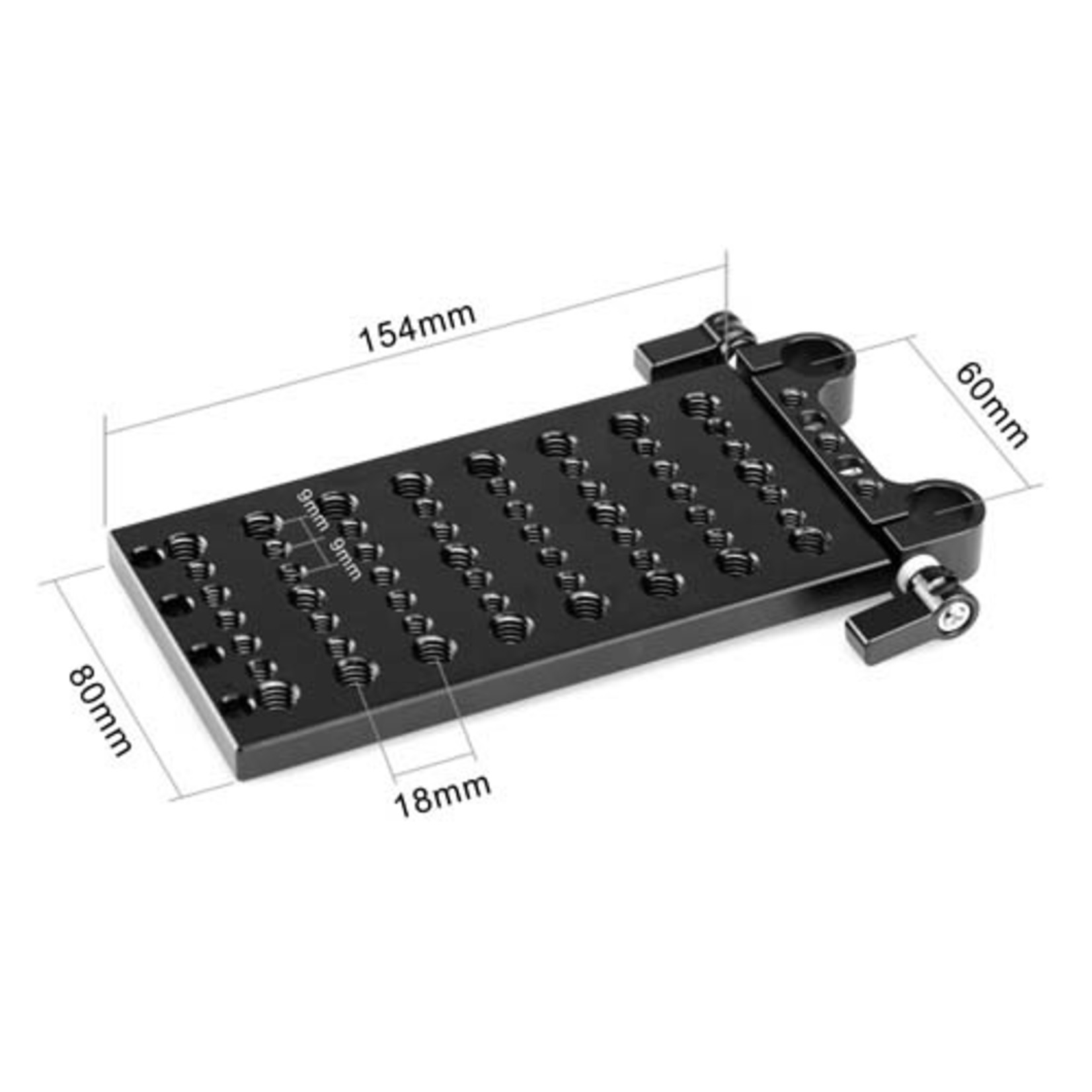 SmallRig SmallRig Multi-Purpose Mounting Cheese Plate with Clamp Rod