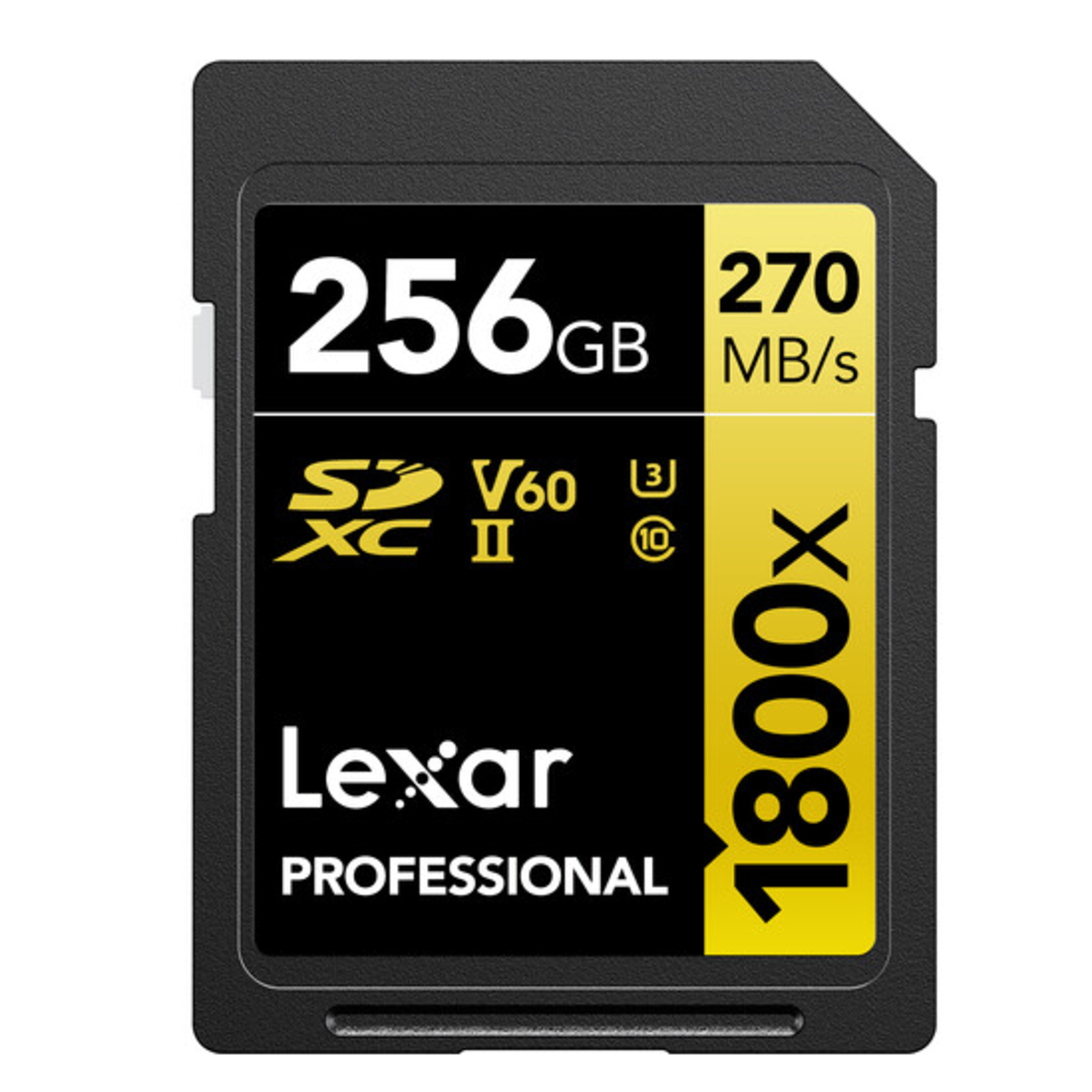 Lexar Lexar Professional 1800x UHS-II SDXC Memory Cards (GOLD Series) Choose Capacity