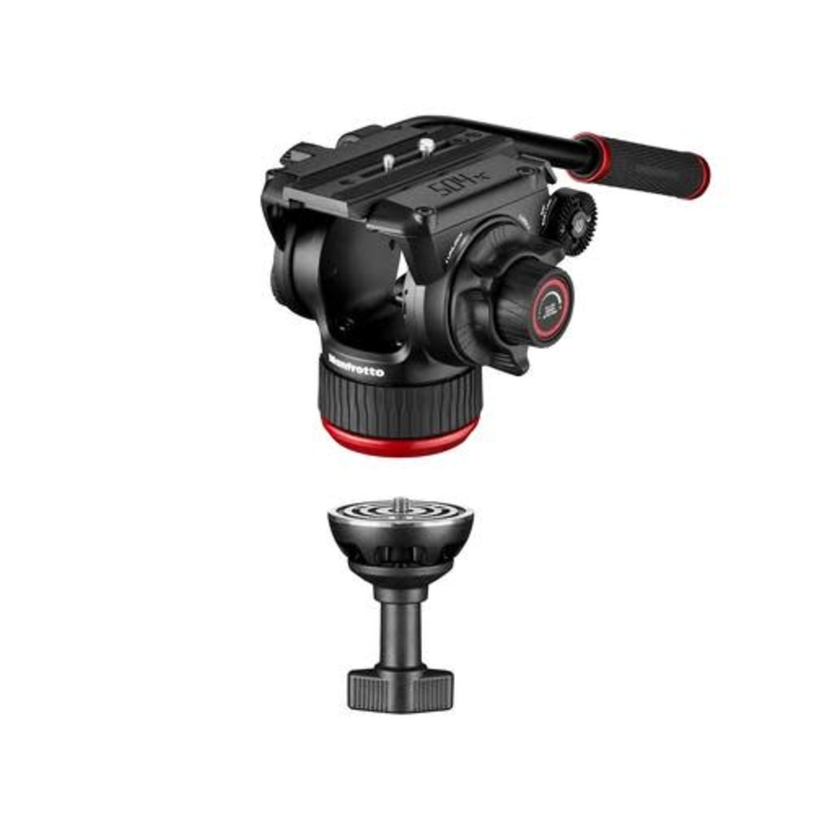 Manfrotto Manfrotto 504X Fluid Video Head & 645 FAST Aluminum Tripod with Mid-Level Spreader