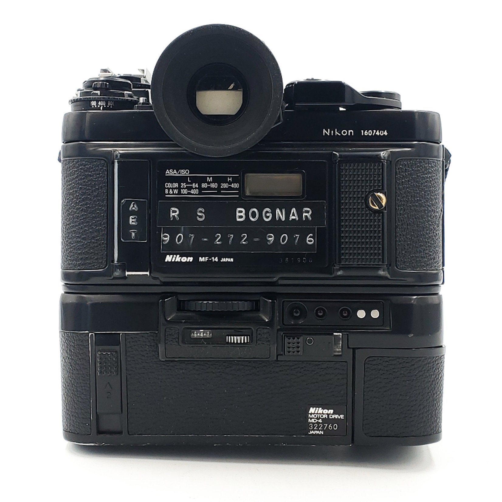 Nikon F3 アイレベル + モータードライブMD-4【AS-4も付属】ニコン