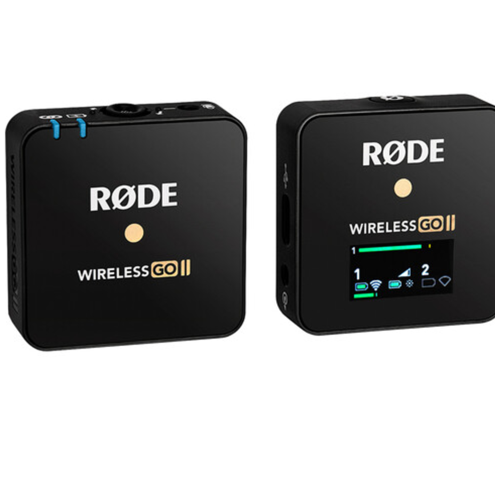 Rode Rode Wireless GO II Single Compact Digital Wireless Microphone System/Recorder (2.4 GHz, Black)