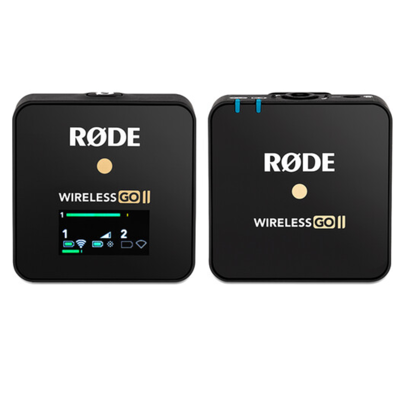 Rode Rode Wireless GO II Single Compact Digital Wireless Microphone System/Recorder (2.4 GHz, Black)