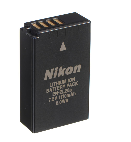 Nikon ENEL20a Rechargeable LithiumIon Battery Pack Stewarts Photo
