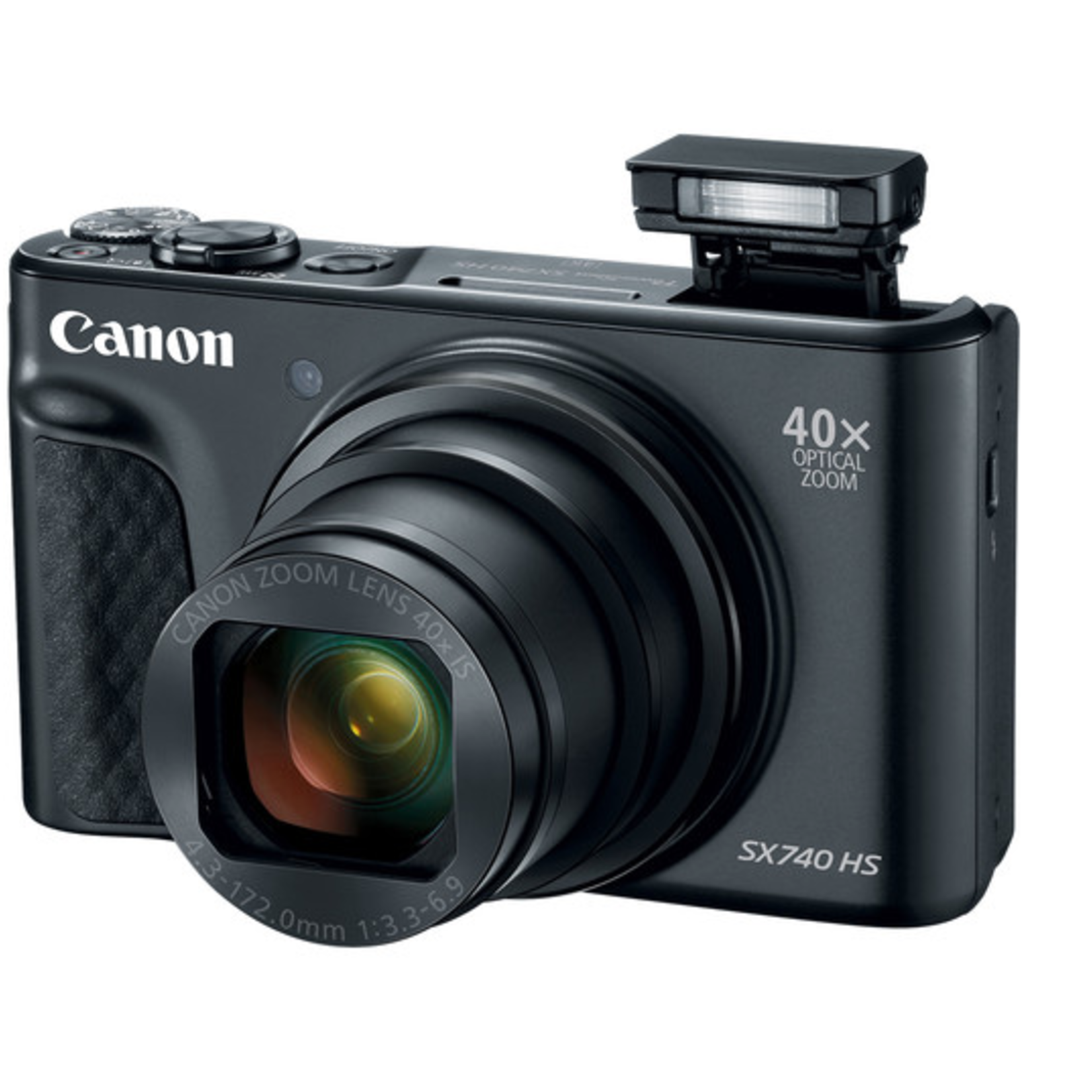 デジタルカメラ Canon PowerShot SX740 HS Canon PowerShot SX740 HS Digital Camera (Black) - Stewarts Photo