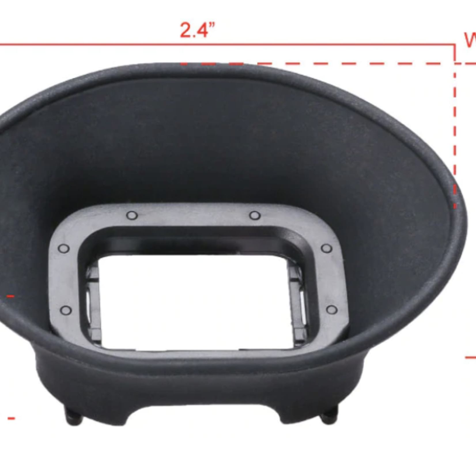Hoodman Hoodman Eyecup for Mirrorless Sony Series A1, A7 SIII, A7 IV