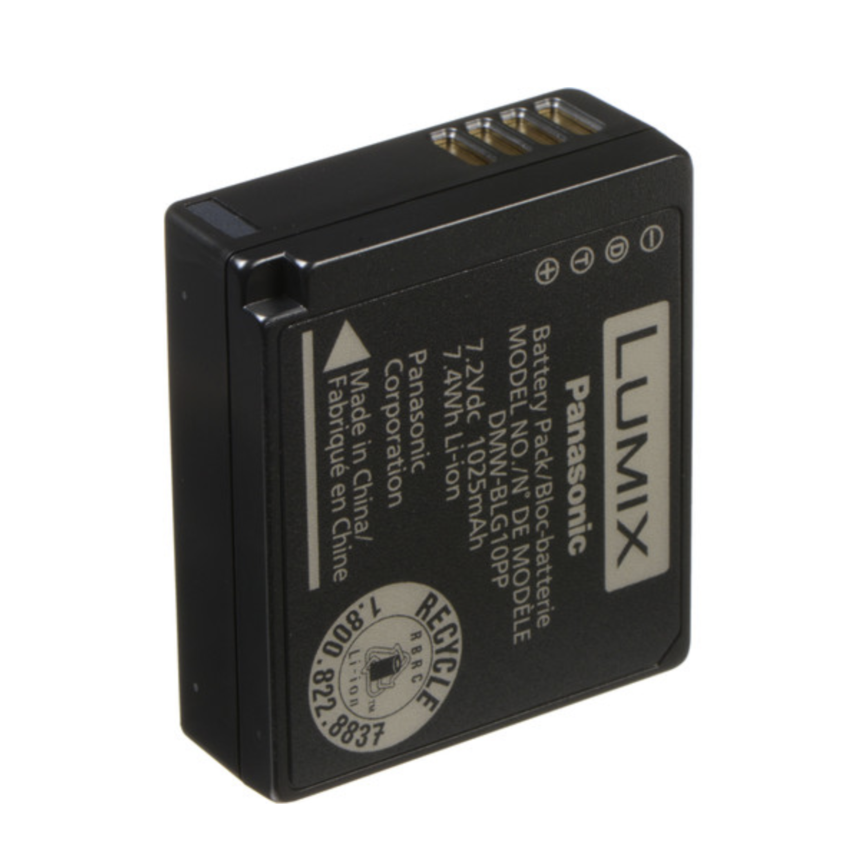 Panasonic Panasonic DMW-BLG10 Li-ion Battery for Select Lumix Cameras (7.2V, 1025mAh)