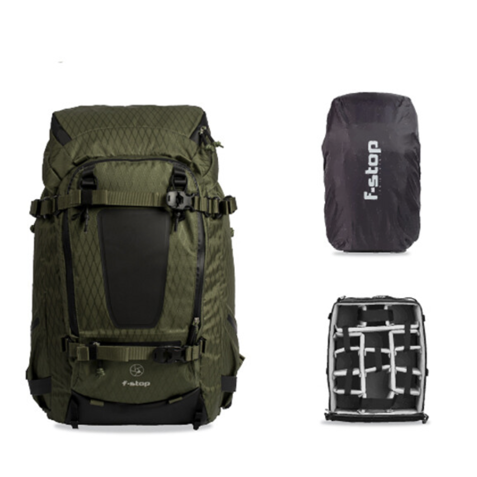 f-stop f-stop TILOPA 50L DuraDiamond Travel & Adventure Camera Backpack Bundle (Cypress Green)