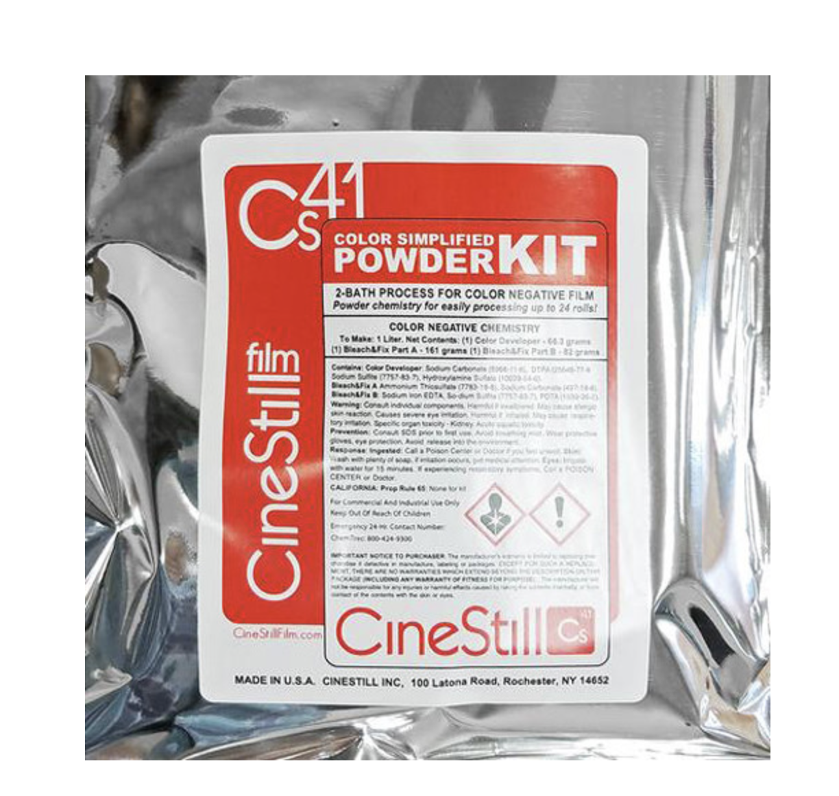 その他 cine still CS41 film developing kits Amazon.com : CineStill CS41 Liquid Developing Quart Kit for