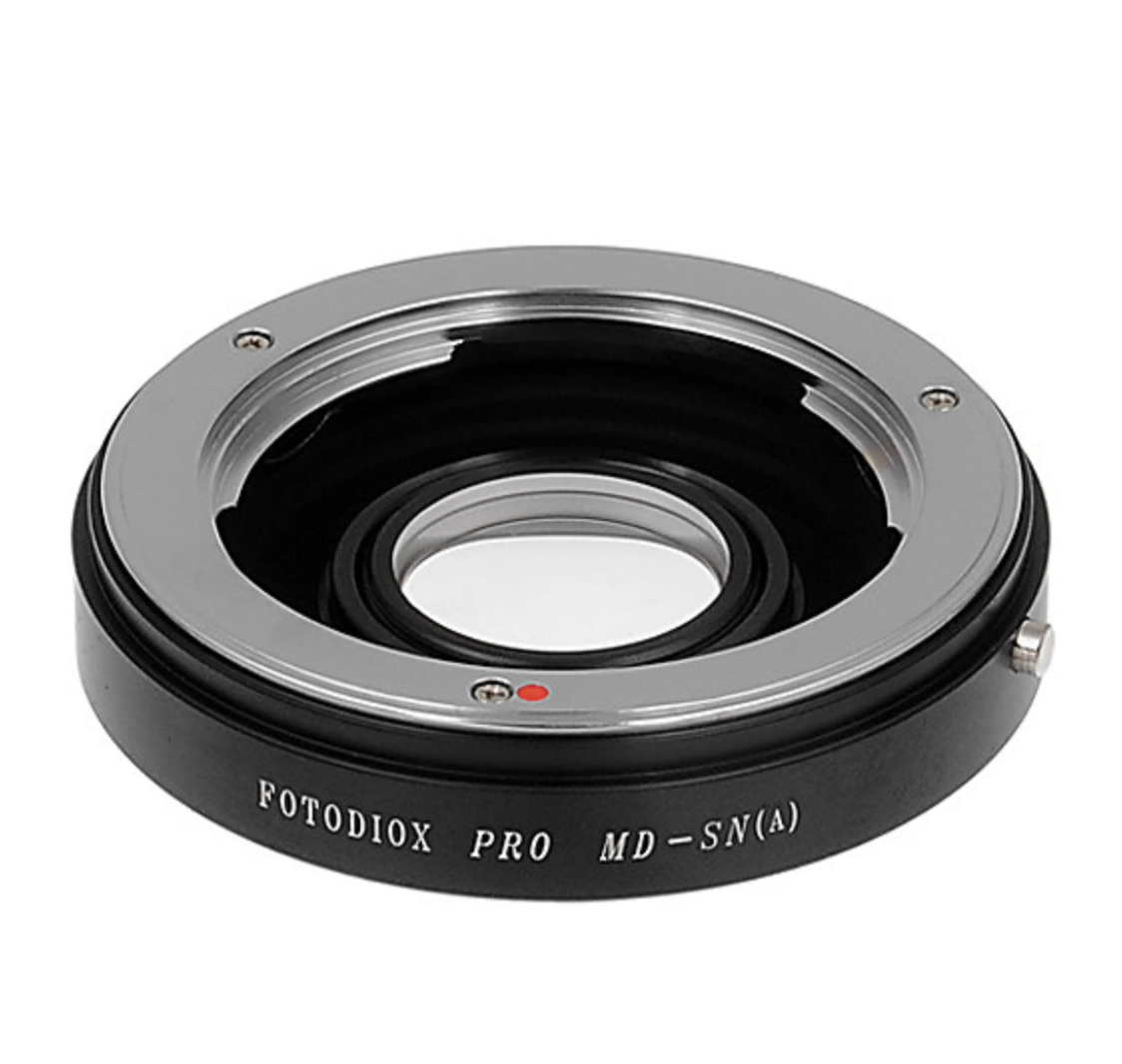 FotodioX Pro Lens Mount Adapter for Minolta MD Lens to Sony A Mount ...?