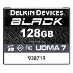 Delkin Delkin Devices 128GB BLACK CompactFlash Memory Card