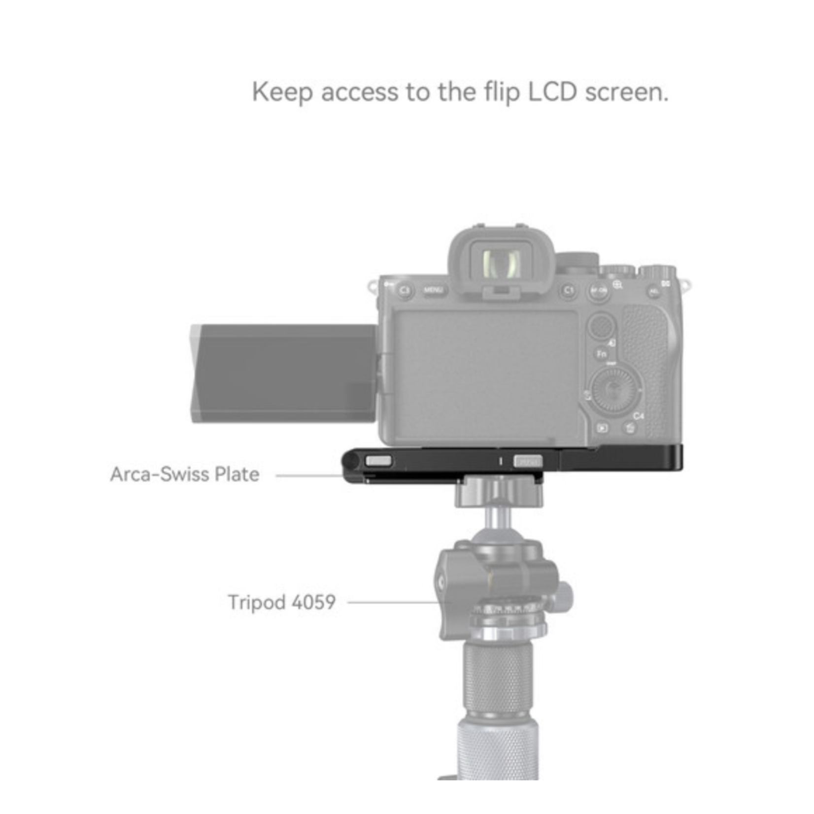 SmallRig SmallRig Foldable L-Bracket for Sony a7 IV, a7R V & a7S III