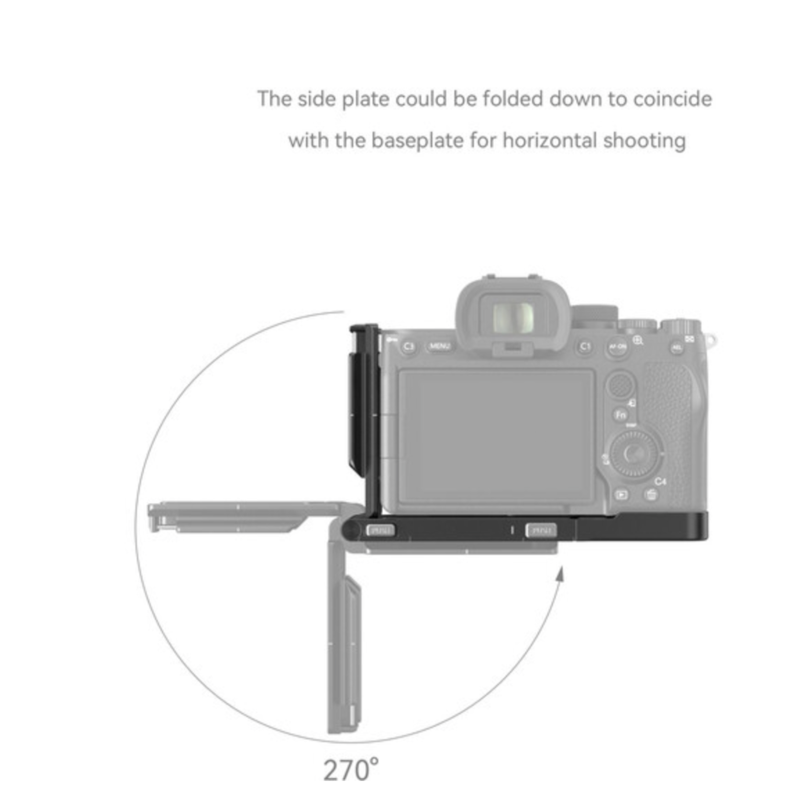 SmallRig SmallRig Foldable L-Bracket for Sony a7 IV, a7R V & a7S III