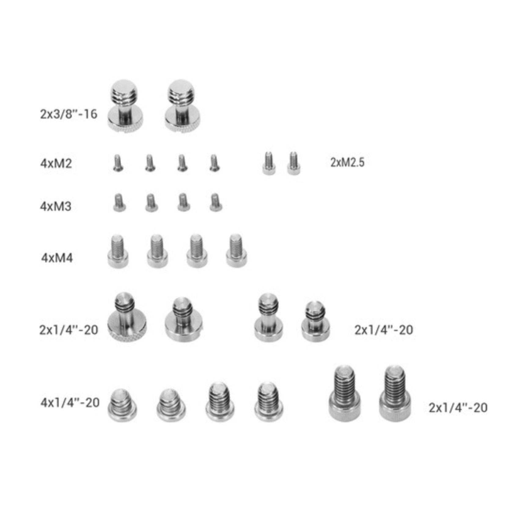 SmallRig SmallRig Screw Set for Camera Accessories