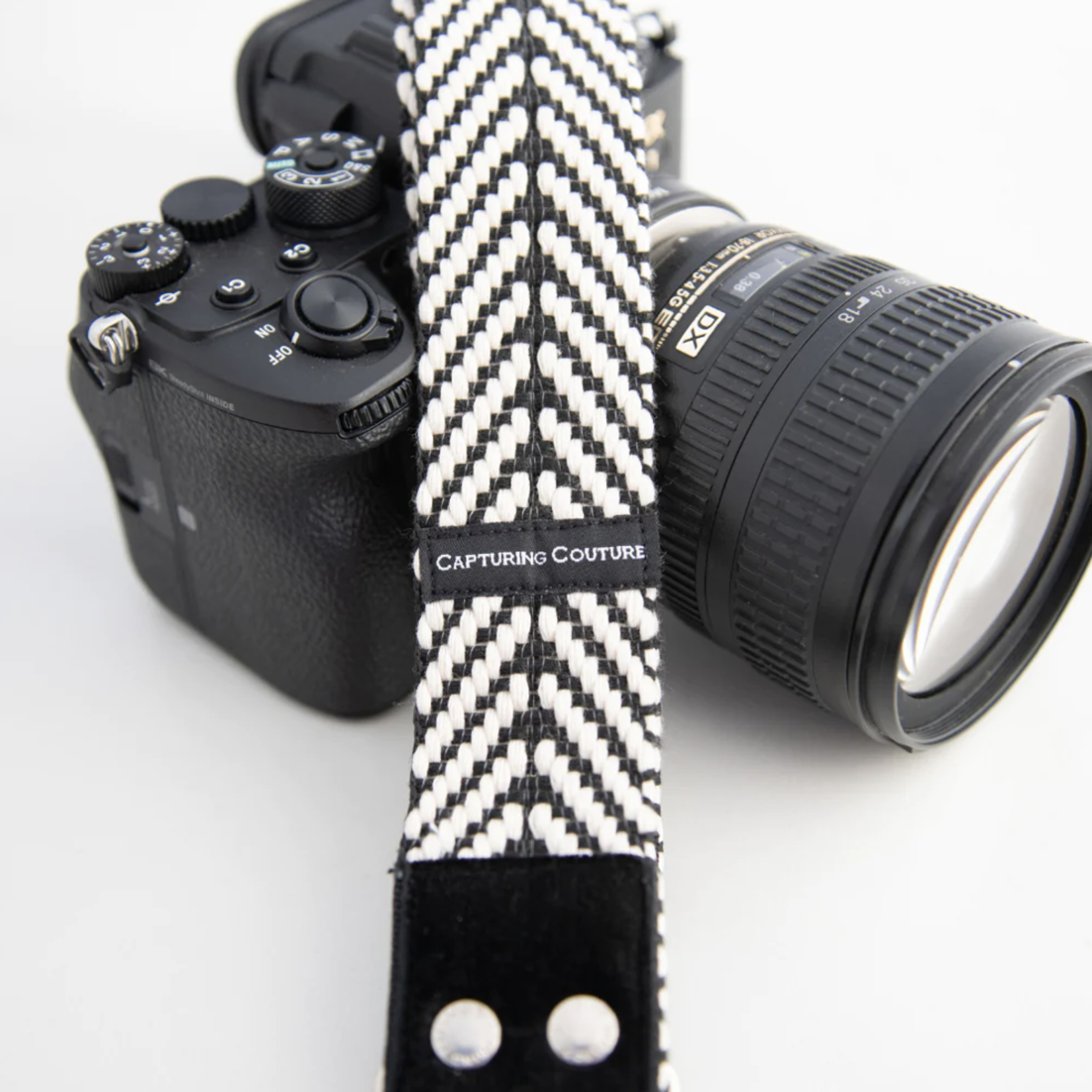 Capturing Couture Capturing Couture Chevron 1.5" Camera Strap