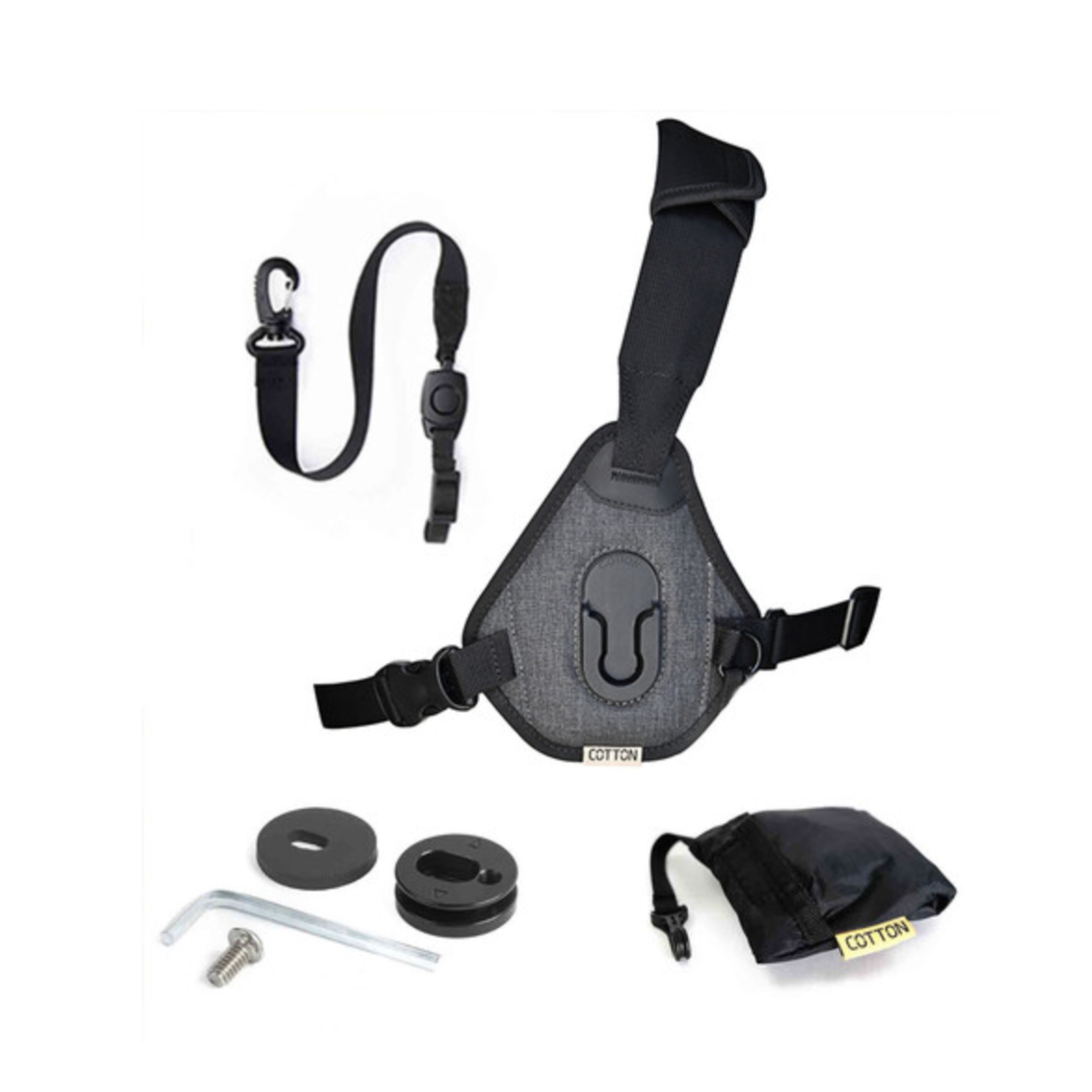 Cotton Cotton Carrier Skout G2 Sling-Style Camera Harness (Gray)