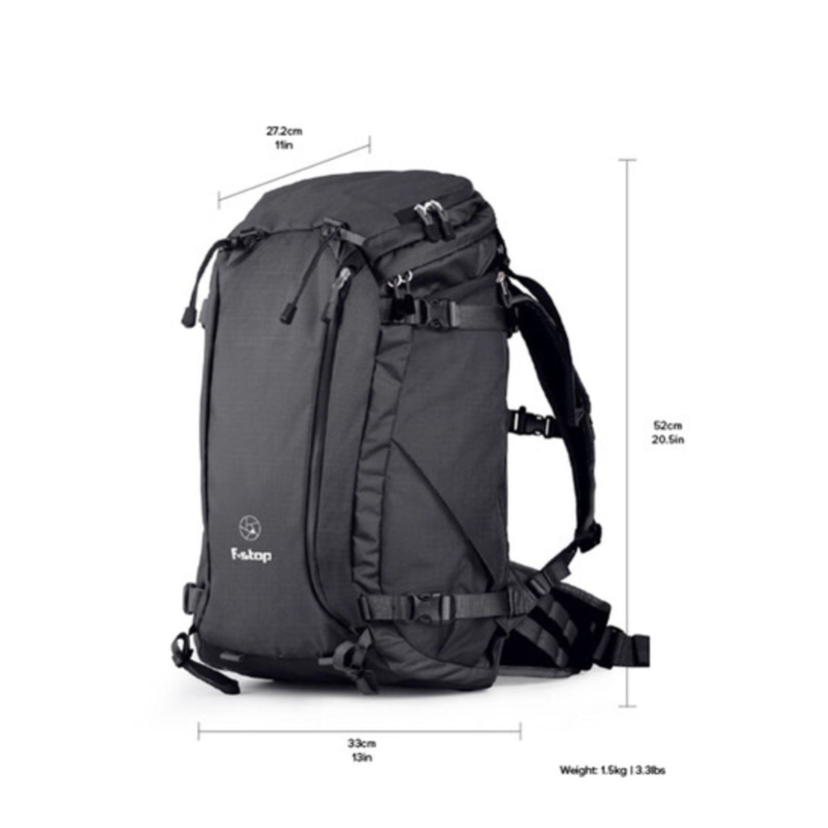 f-stop f-stop Mountain Series Lotus 32L Backpack Essentials Bundle (Matte Anthracite Black)