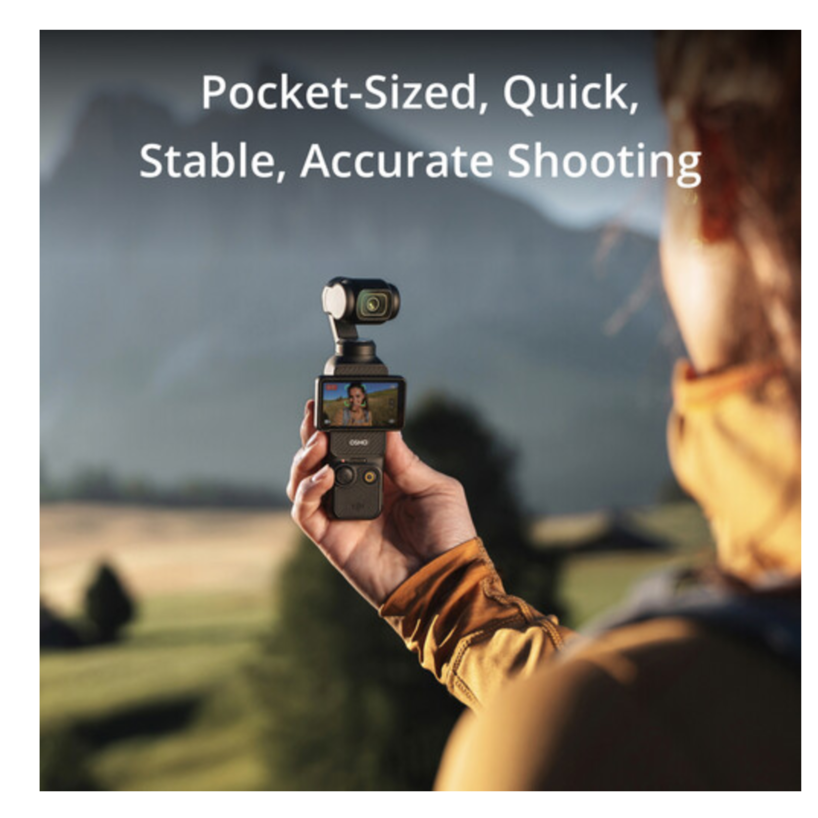 Pre-Order) DJI Pocket 3 Quick Stable Accurate Shooting/Horizontal