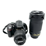 Nikon Used Nikon D3300 w/18-55mm & 70-300mm