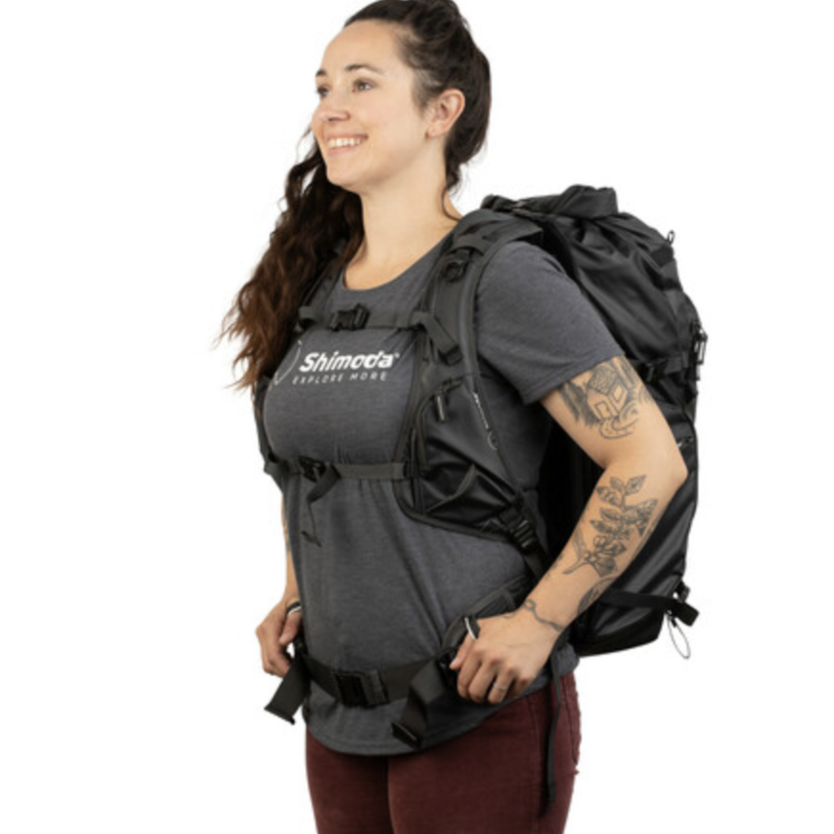 Shimoda Shimoda Designs Women's Tech Backpack Straps (Black)