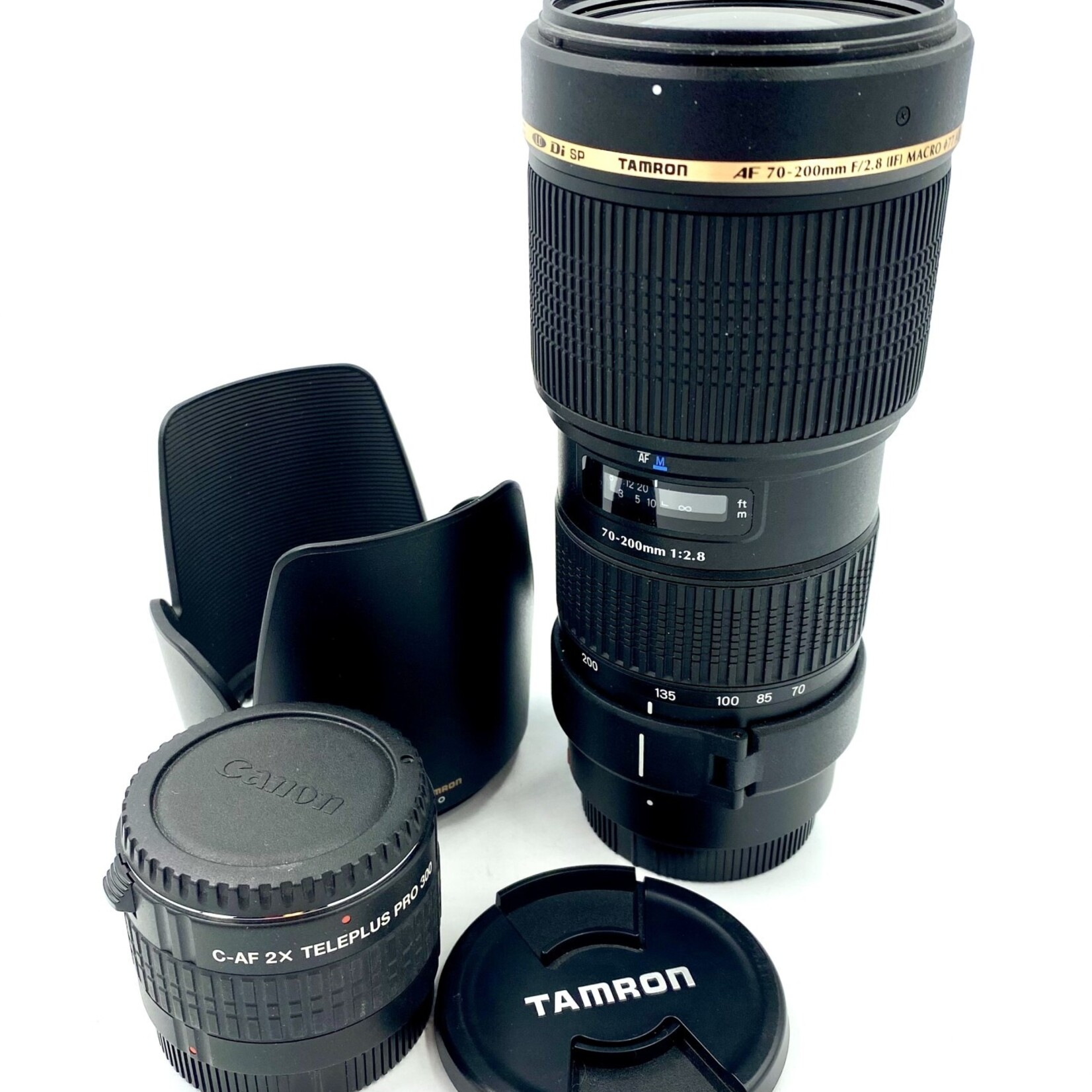 USED Tamron AF 70-200mm f/2.8 IF Macro LD Di SP (Canon EF) & 2X TC