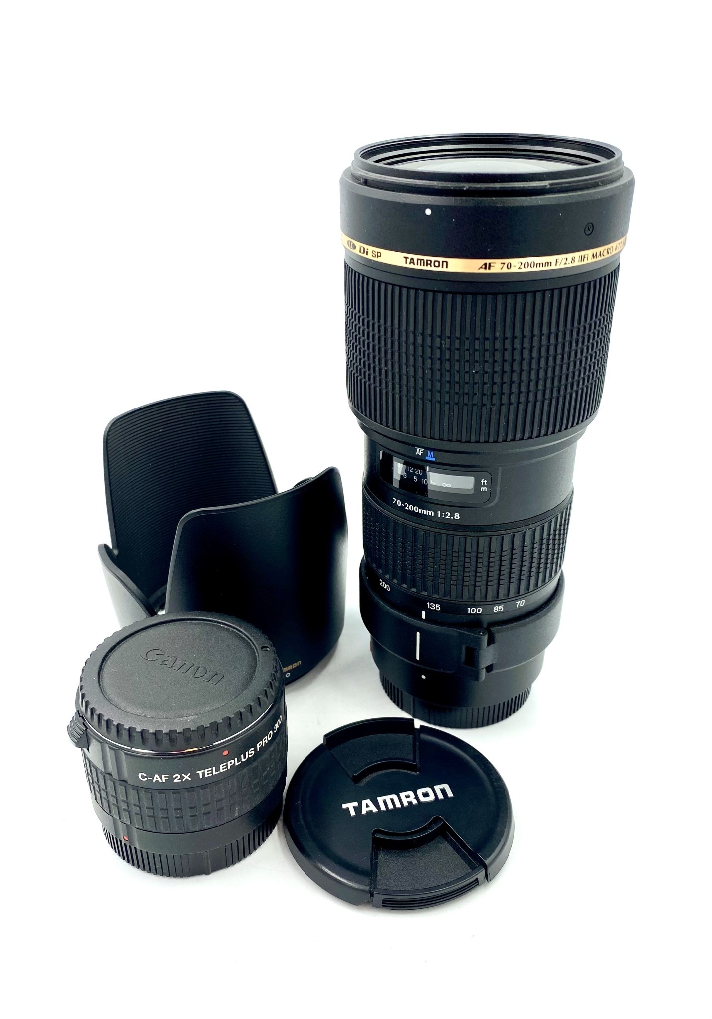 USED Tamron AF 70-200mm f/2.8 IF Macro LD Di SP (Canon EF) & 2X TC